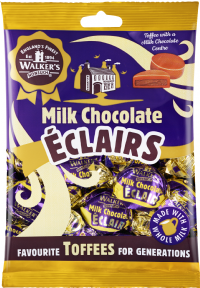WALKER'S NONSUCH Milk Chocolate Éclairs - Bag 150g