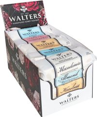 WALTERS Handmade Honey Nougat - Assorted Case 50g