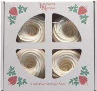 WESTCOUNTRY MERINGUES 4 Individual Meringue Nests - Box