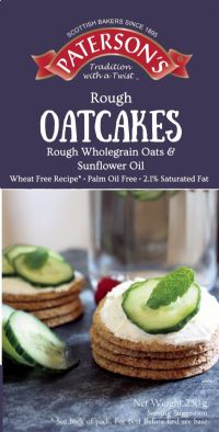 PATERSON'S Rough Oatcakes 250g