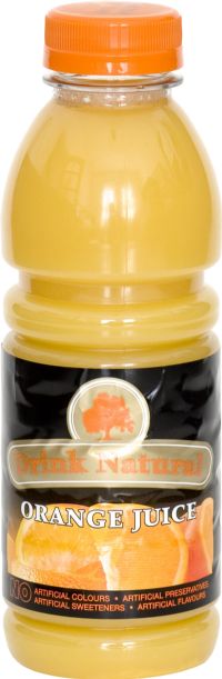 VILLA SOFT DRINKS Drink Natural Orange Juice 500ml