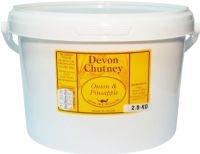 OTTER VALE Devon Chutney (Onion & Pineapple) Catering Tub 2.25kg