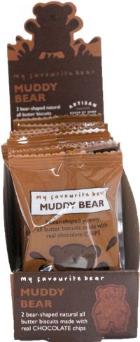 ARTISAN BISCUITS My Favourite Bear Chocolate Bear Biscuits - Twin Pack 25g