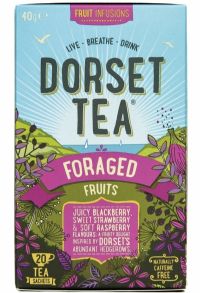 DORSET TEA Fruit Infusions Foraged Fruits - 20 Sachets 40g