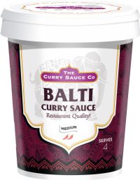 THE CURRY SAUCE CO. Balti Curry Sauce - Medium 475g
