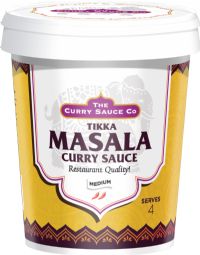 THE CURRY SAUCE CO. Tikka Masala Curry Sauce - Medium 475g
