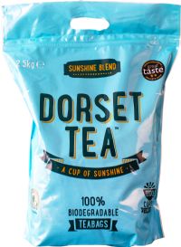 DORSET TEA Sunshine Blend Catering Pack - 1100 Teabags 2.5kg