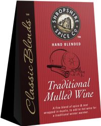 SHROPSHIRE SPICE CO. Traditional Mulled Wine Spice Mix 8g