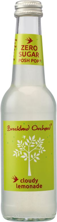 BRECKLAND ORCHARD Zero Sugar Posh Pop - Cloudy Lemonade 275ml