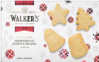 WALKER'S Shortbread Festive Shapes 350g