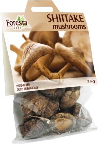 FORESTA FOOD Shiitake Mushrooms 25g