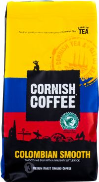 CORNISH TEA & COFFEE CO. Cornish Coffee - Colombian Smooth Ground Coffee 227g