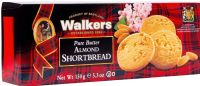 WALKER'S Pure Butter Almond Shortbread 150g