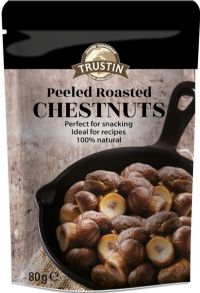 TRUSTIN Peeled Roasted Chestnuts 80g
