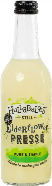 HULLABALOOS Still Elderflower Pressé 330ml