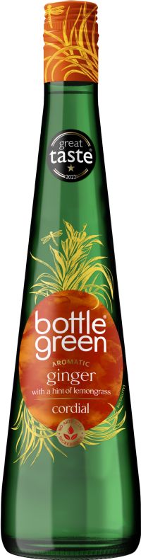 BOTTLEGREEN Ginger with a Hint of Lemongrass Cordial 500ml