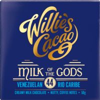 WILLIE'S CACAO Milk of the Gods - Venezuelan Rio Caribe 44 Milk Chocolate 50g