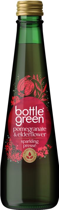 BOTTLEGREEN Pomegranate & Elderflower Pressé 275ml