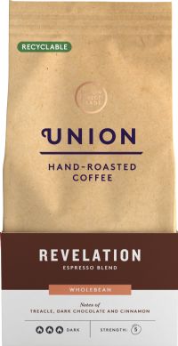 UNION COFFEE Hand-Roasted Coffee Revelation - Espresso Wholebean 200g
