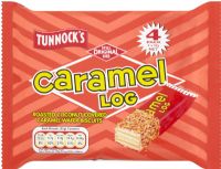 TUNNOCK'S Caramel Log 4 Pack (4x32g)