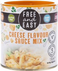 FREE AND EASY Cheese Flavour Sauce Mix 130g