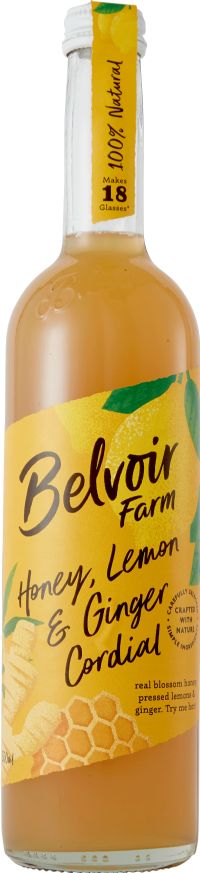 BELVOIR Honey, Lemon & Ginger Cordial 500ml
