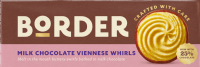 BORDER Milk Chocolate Viennese Whirls 150g
