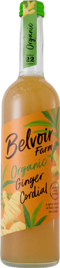 BELVOIR Organic Ginger Cordial 500ml