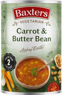 BAXTERS Vegetarian - Carrot & Butter Bean 400g