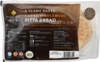 LEICESTER BAKERY 6 Wholemeal Pitta Breads