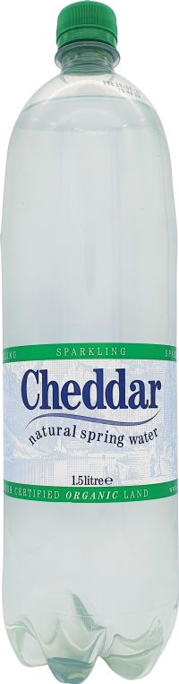 CHEDDAR Natural Spring Water - Sparkling PET 1.5L