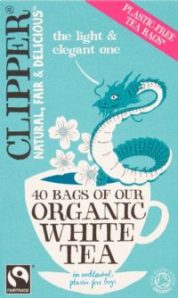 CLIPPER 40 Organic White Tea Teabags 70g