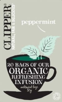 CLIPPER 20 Organic Peppermint Teabags 30g