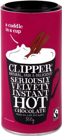 CLIPPER Fairtrade Instant Hot Chocolate 350g