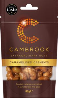 CAMBROOK Caramelised Cashews 80g