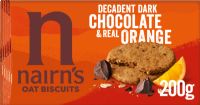 NAIRN'S Oat Biscuits - Dark Chocolate & Real Orange 200g