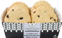 FARMHOUSE BISCUITS Currant Shrewsbury Biscuits 200g
