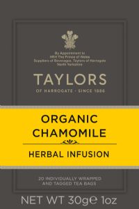 TAYLORS OF HARROGATE Organic Chamomile - 20 Teabags 30g