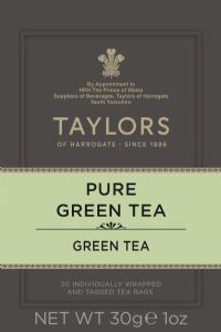 TAYLORS OF HARROGATE Pure Green Tea - 20 Teabags 30g