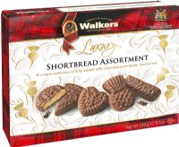 WALKER'S Luxury Chocolate Shortbread Assortment 230g