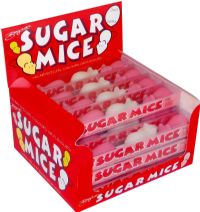 BOYNES Sugar Mice Triple Pack - Pink & White 60g