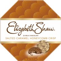 ELIZABETH SHAW Milk Chocolate Salted Caramel Honeycomb Crisp 162g