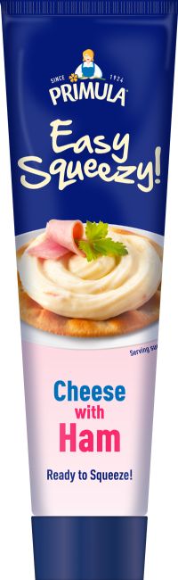 PRIMULA Easy Squeezy! Cheese with Ham 100g