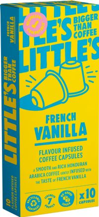 LITTLE'S French Vanilla Flavour Nespresso Compatible Coffee Capsules (10x5.2g)