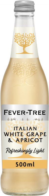 FEVER-TREE Refreshingly Light Italian White Grape & Apricot 500ml