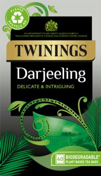 TWININGS 40 Darjeeling Teabags 100g