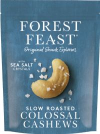 FOREST FEAST Slow Roasted Colossal Cashews 120g