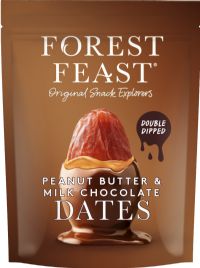 FOREST FEAST Peanut Butter & Milk Chocolate Dates 140g