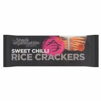 THE SNACK ORGANISATION Sweet Chilli Rice Crackers 100g