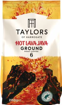 TAYLORS OF HARROGATE Hot Lava Java Ground Roast Coffee 200g